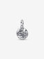 Schlange Unendlichkeitsmedaillon-Charm Sterling-Silber