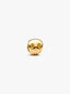 Totenkopf Mini-Charm 14 Karat Vergoldung