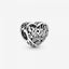 Charm Offen Gearbeitet Mutter und Sohn Sterling-Silber