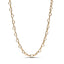Collier-Halskette Verbundene Herzen Vergoldet 363334C00