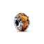 Charm König der Löwen Murano Orange Silber