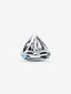Segelboot Charm Sterling-Silber