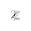 Charm Buchstabe Letter Z Silber