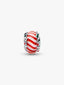 Zuckerstange Murano-Glas Charm Sterling-Silber