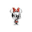 Charm Minnie Maus Gepunktetes Kleid und Schleife