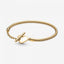Schlangen-Gliederarmband Moments Herz T-Verschluss