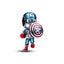 Charm The Avengers Captain America Silber