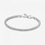 Tennisarmband Funkelnder Zirkonia Sterling-Silber
