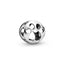 Charm Hundepfotenabdruck Silber