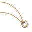 Essence Kette mit Anhänger Pavé Kreis Vergoldet 363303C01