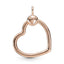 Ketten-Anhänger Moments Herz 14k Rose Gold Plattiert
