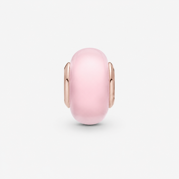 Rose 789421C00 Charm Murano-Glas Rosafarben