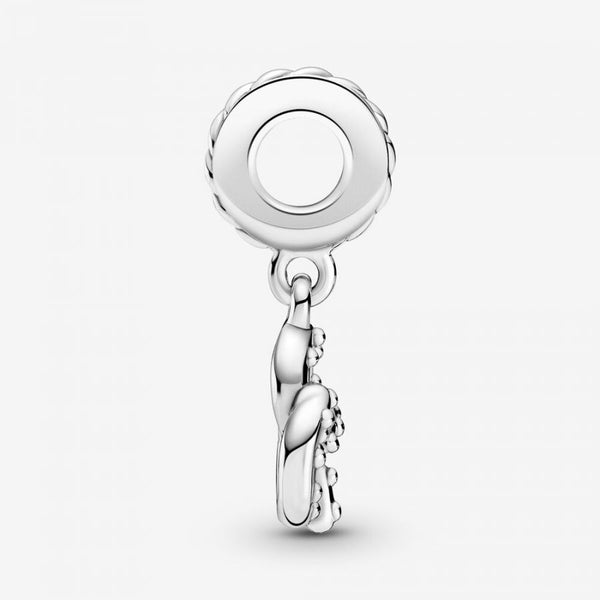 Charm-Anhänger Brezel Sterling-Silber