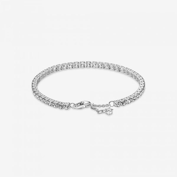 Tennisarmband Funkelnder Zirkonia Sterling-Silber