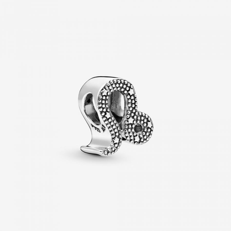 Charm Funkelnder Loewe Sterling-Silber Zweitbild