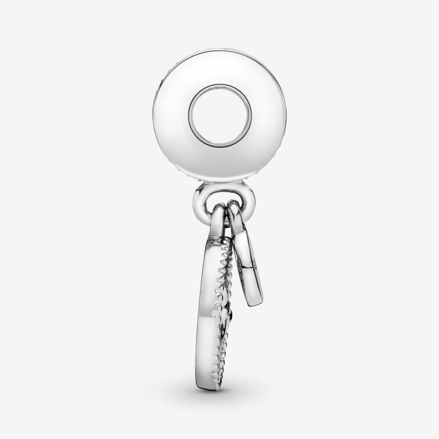 Charm-Anhänger Sparkling Family Tree Silber Gold