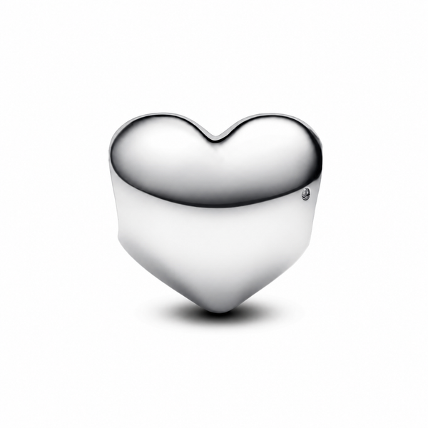 Charm Be Love Gravierbares Herz Mini Silber