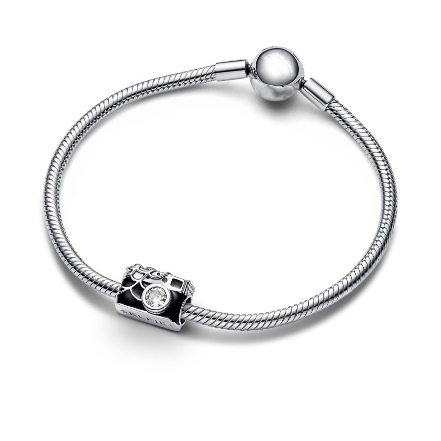 Charm Spider-Man Kamera Selfie Sterling-Silber