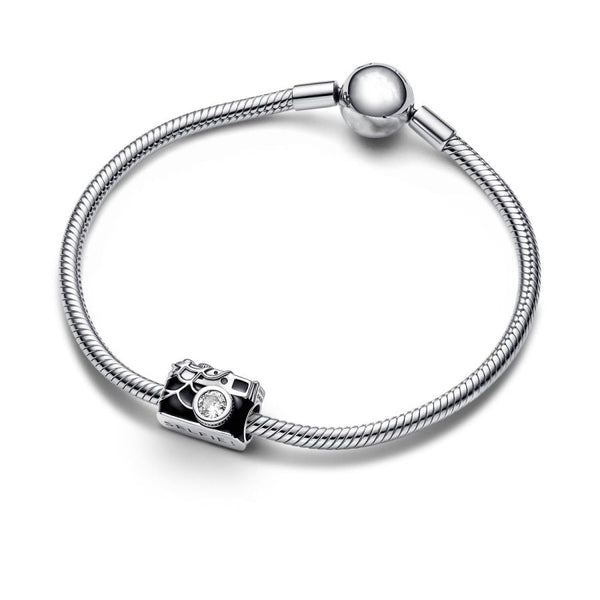 Charm Spider-Man Kamera Selfie Sterling-Silber