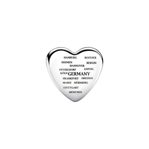 Charm Deutsche Flagge Sterling-Silber