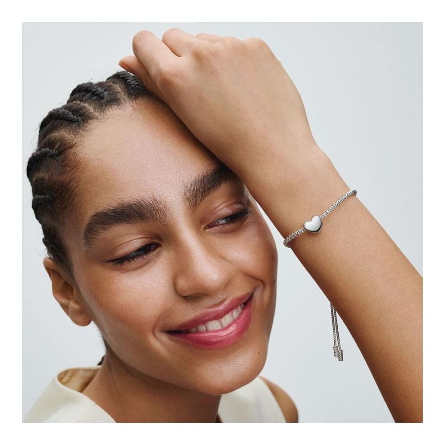 Charm Be Love Gravierbares Herz Mini Silber