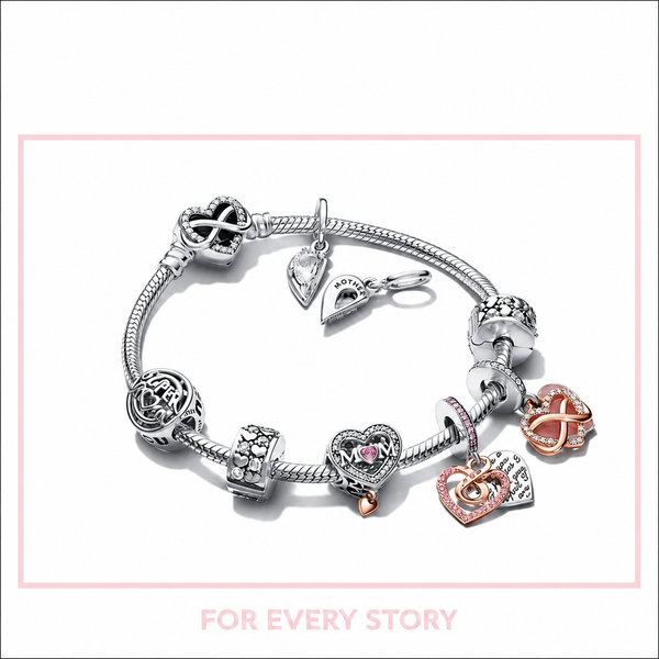Ohrringe Creolen Timeless Einreihige Pavé Zirkonia Silber
