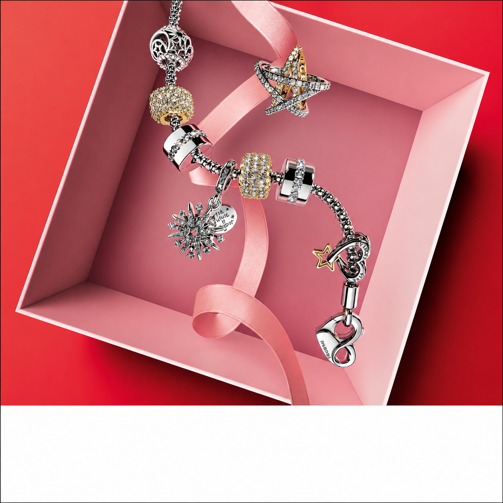 Charm Buchstabe Letter M Silber