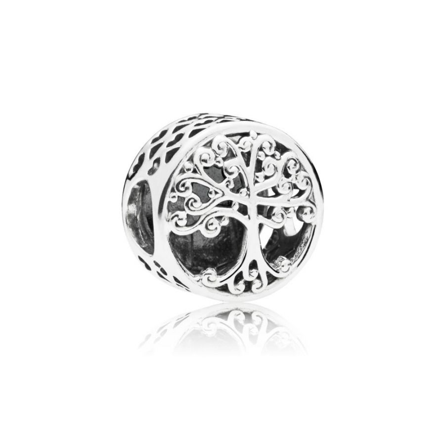Charm Family Roots Familien-Stammbaum Sterling-Silber Hauptbild