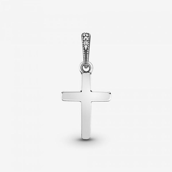 Ketten-Anhänger Funkelndes Kreuz Zirkonia Sterling-Silber