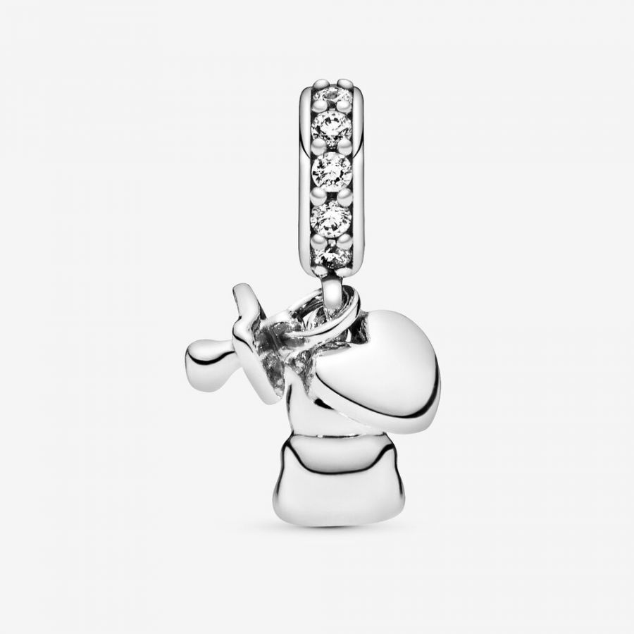 Charm-Anhänger Baby Teddybär Sterling Silber