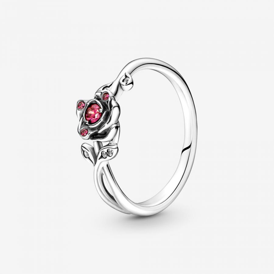 Ring Die Schöne und Das Biest Rose Silber Hauptbild