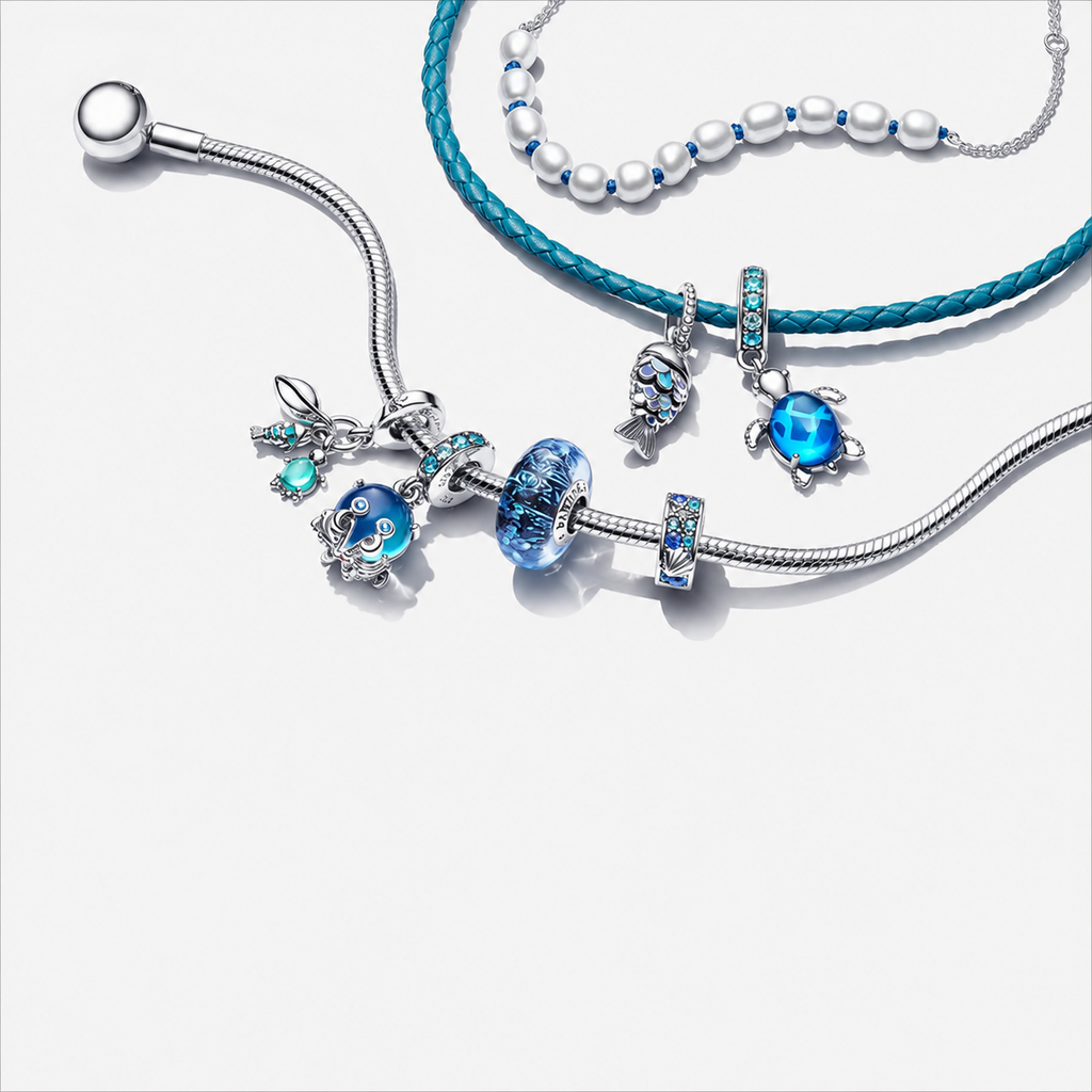 Charm-Anhänger Farbwechselndes Chamäleon Sterling-Silber