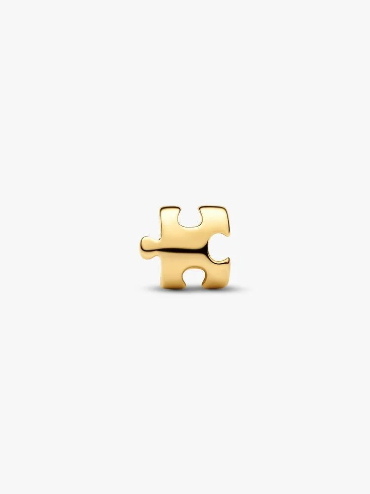 Puzzleteil Mini-Charm 14 Karat Vergoldung