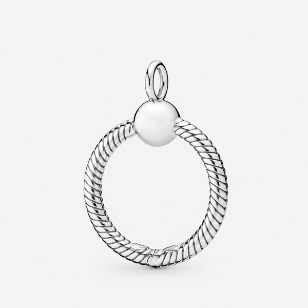 Ketten-Anhänger Charmträger Moments O Pendant Sterling-Silber