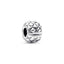 Clip Charm Studded Chain Sterling-Silber
