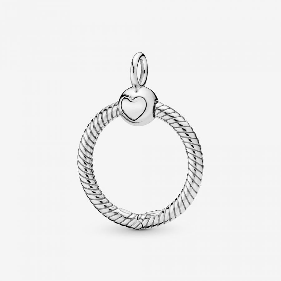 Ketten-Anhänger Charmträger Moments O Pendant Sterling-Silber