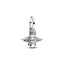 Charm-Anhänger Funkelnder Engel Zirkonia Sterling-Silber