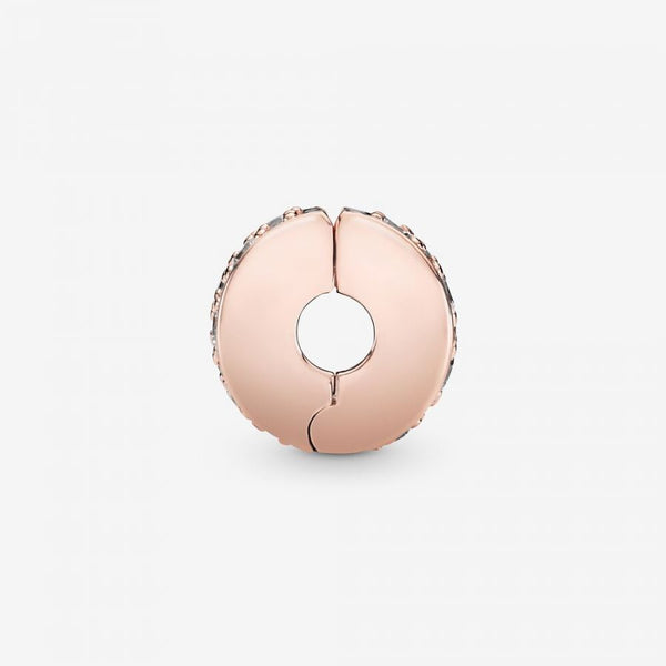Rose  Charm Clip Pavé-Glanz Eleganz
