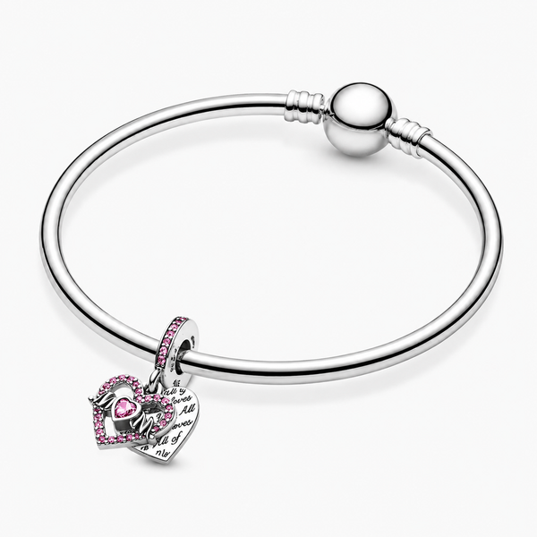 Charm-Anhänger Herz Mum Sterling-Silber