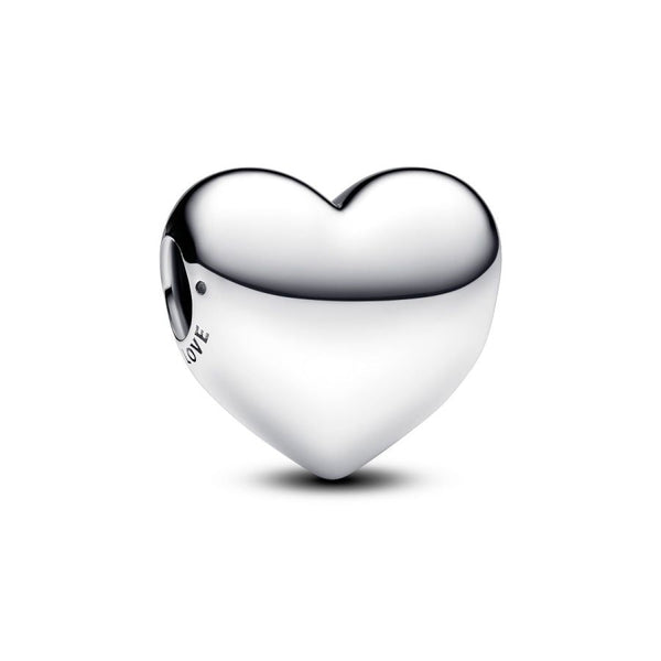 Charm Be Love Gravierbares Großes Herz Silber