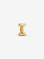 Buchstabe I Alphabet -Mini-Charm 14 Karat Vergoldung