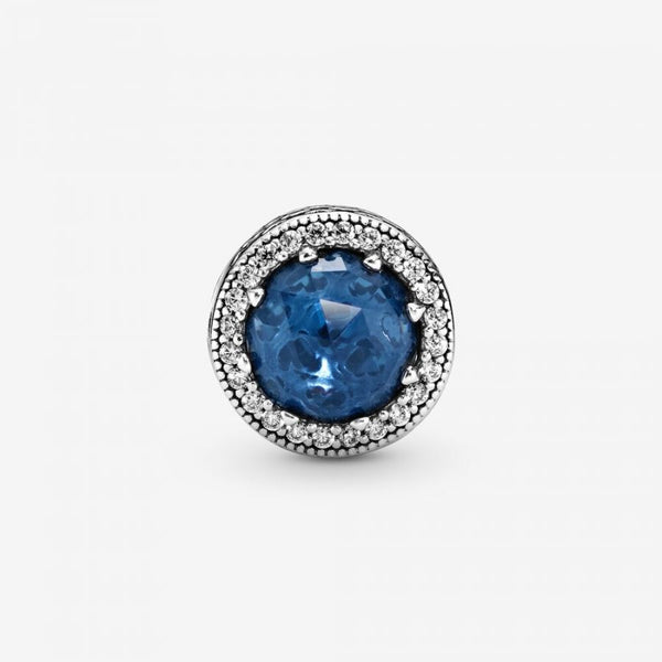 Charm Mitternachtsblauer Strahlenkranz der Herzen