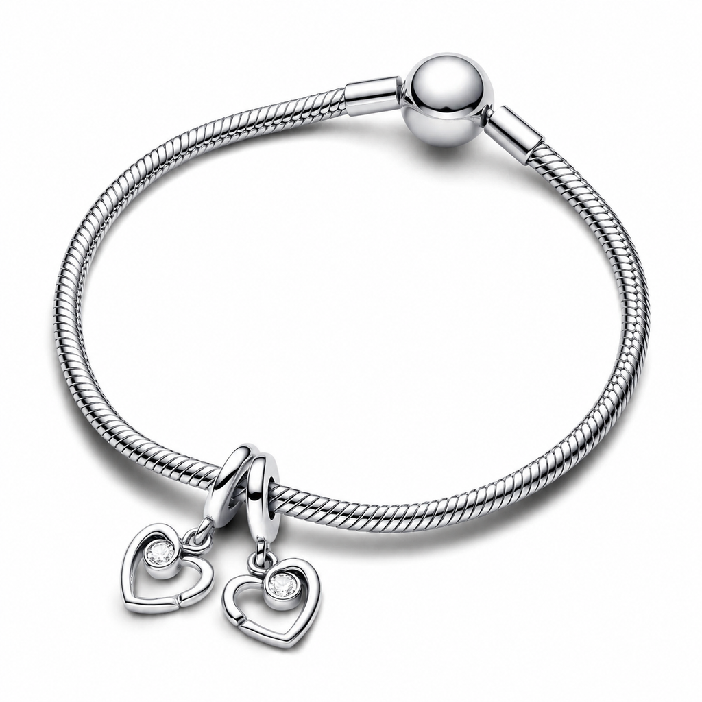Charm-Anhänger Teilbar Für Immer & Ewig Silber