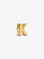 Buchstabe K Alphabet-Mini-Charm 14 Karat Vergoldung