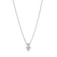 391229C01 Halskette mit Anhänger Doppelherz Sterling-Silber 45 cm