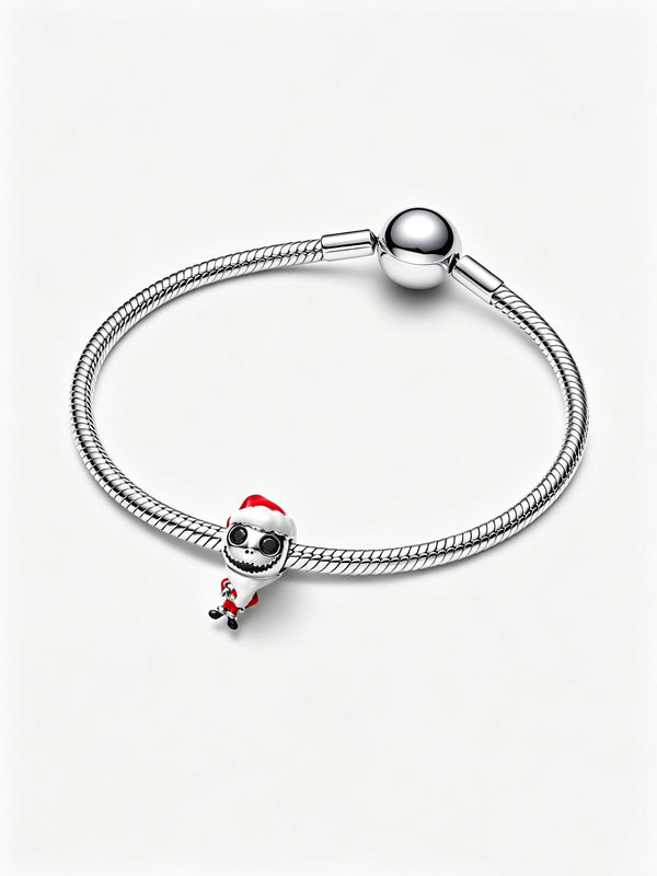 Nightmare Before Christmas Jack Skellington Charm Sterling-Silber