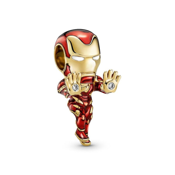Charm The Avengers Iron Man 14k Vergoldet