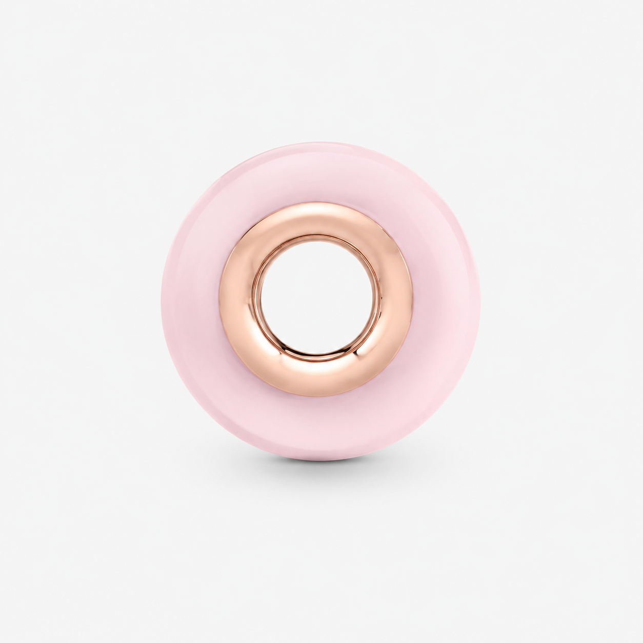 Rose 789421C00 Charm Murano-Glas Rosafarben
