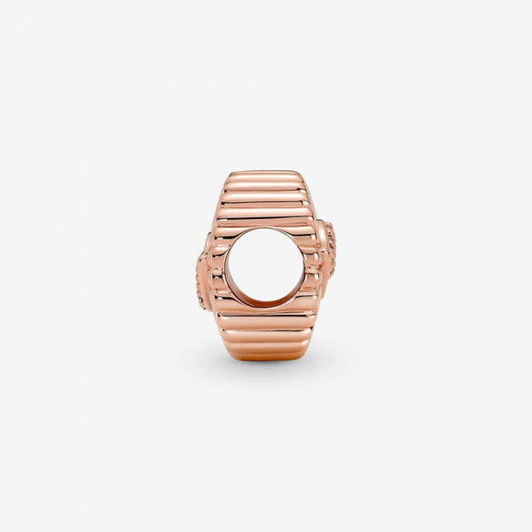 Charm Funkelndes Auge der Vorsehung 14k Rosé Vergoldet