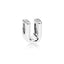 Charm Buchstabe Letter U Silber